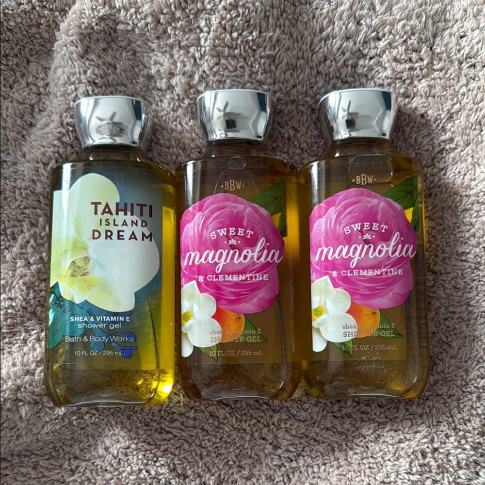 Bath & Body Works Shower Gel Trio